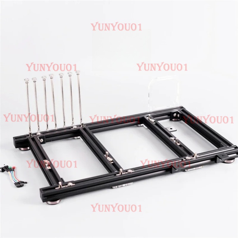 Aluminum Open Frame Test Bench Water Cooling - Banc de test PC ATX, boîtier