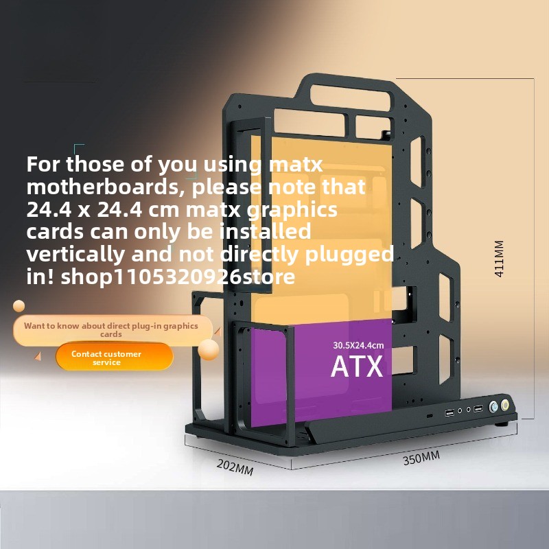 Boîtier ouvert en aluminium po - Aluminum Open Frame Test Bench Water Cooling avis et prix