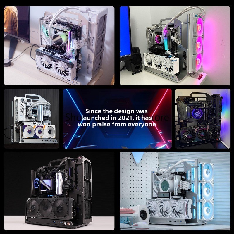 Boîtier ouvert en aluminium po - Aluminum Open Frame Test Bench Water Cooling avis et prix