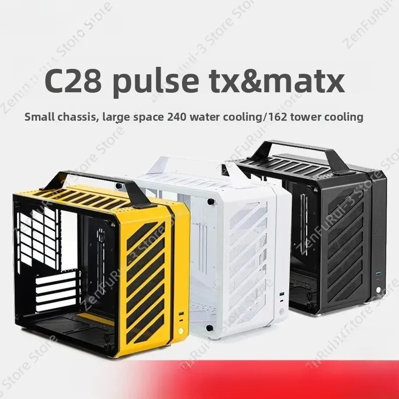 Boîtier Mini PC en aluminium a - Mechanic Master C28 Matx Portable Pc Case avis et prix