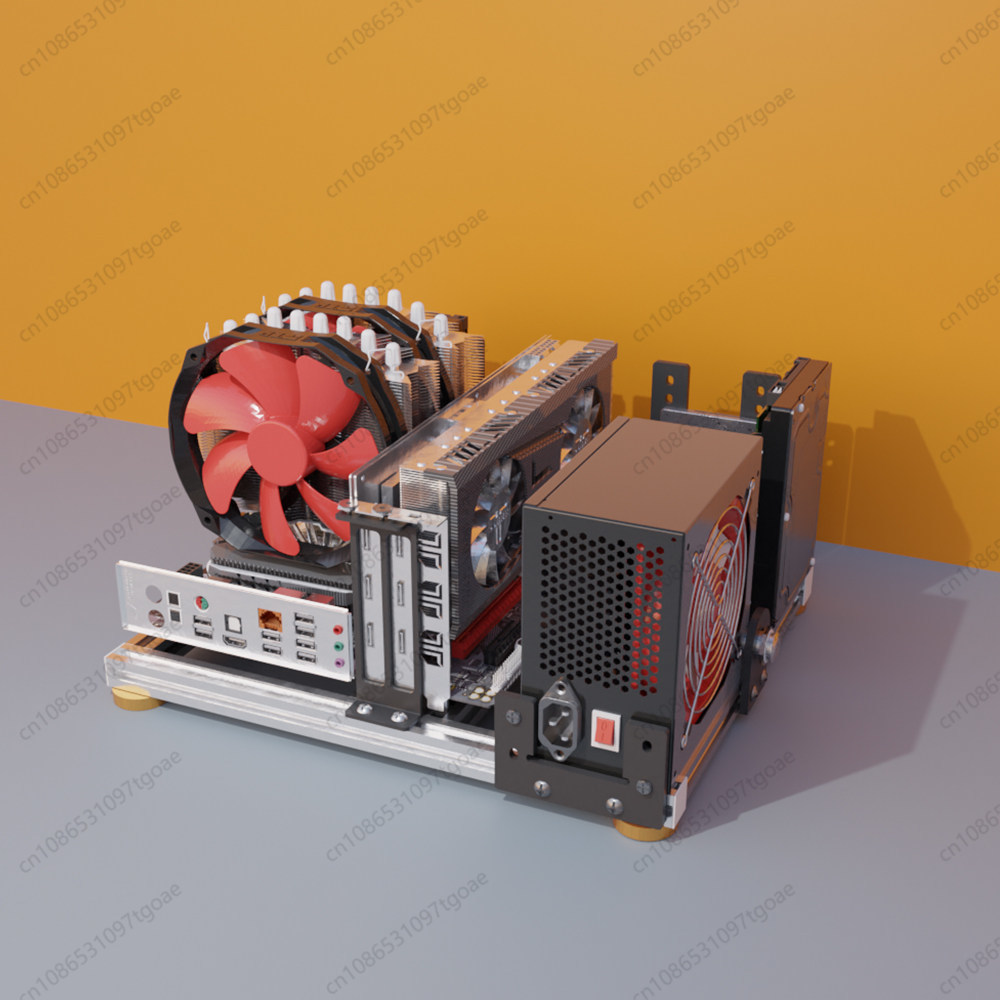 Boîtier PC en aluminium plein  - Aluminum Open Frame Test Bench Water Cooling avis et prix